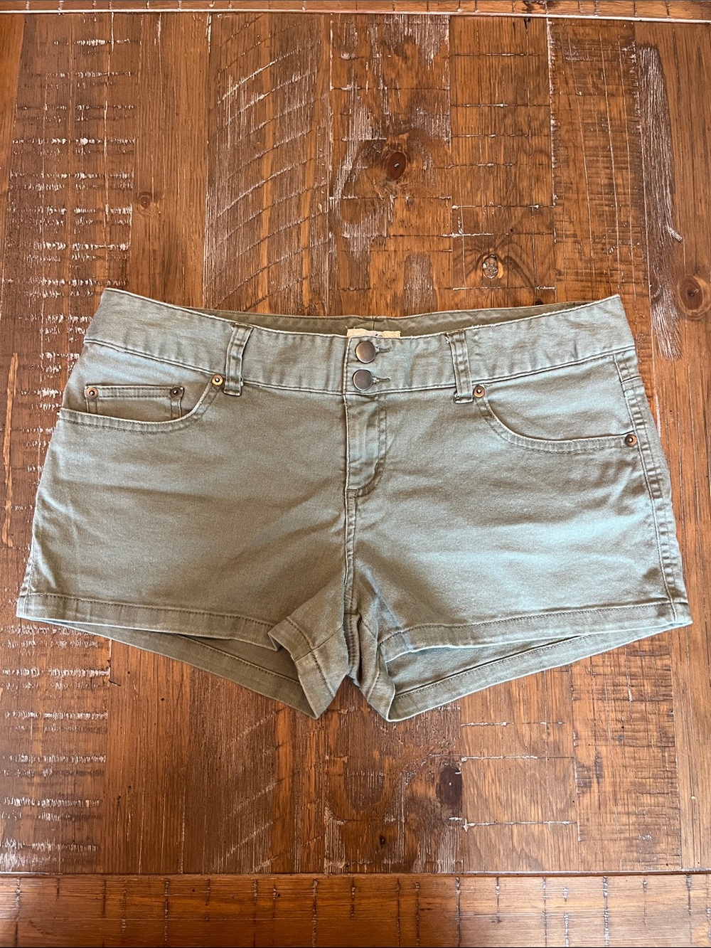 So Wear It Declare It Low-Rise Shorts